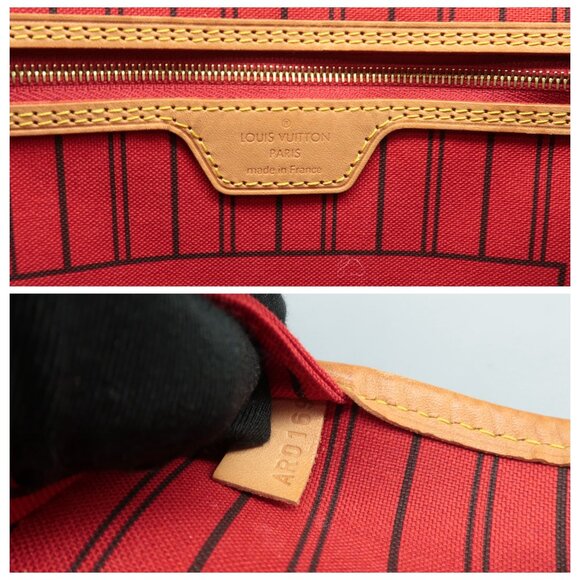 Louis Vuitton Neverfull Brown W/P Monogram Canvas Shoulder Bag - Picture 11 of 12